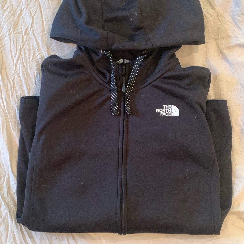 The North Face full-zip hooded sweatshirt